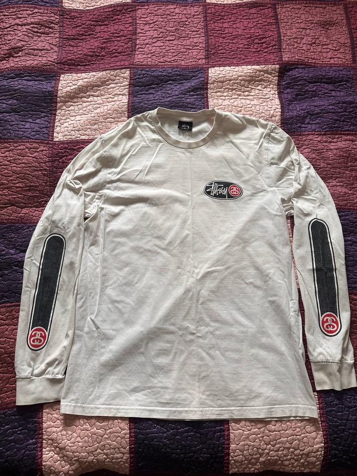 Stüssy Oval Grid Long Sleeve T-shirt