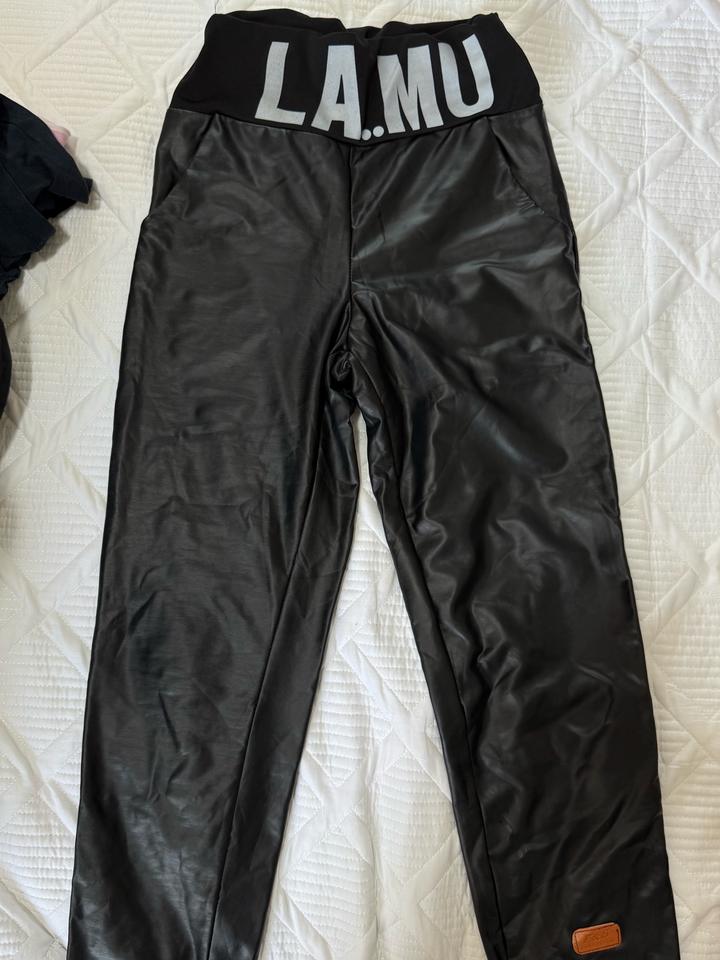 Штаны кожаные