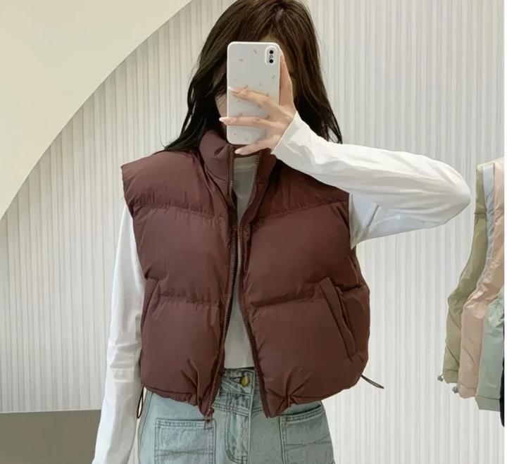 Безрукавки укороченные