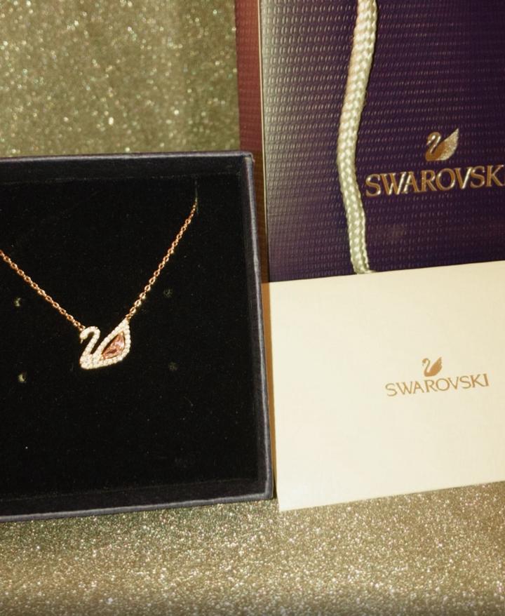 Сваровский украшение цепочка