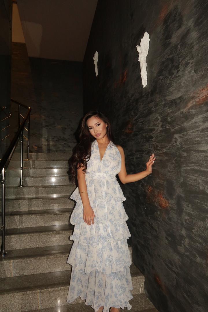 Сарафан,платье MOREDRESS голубой