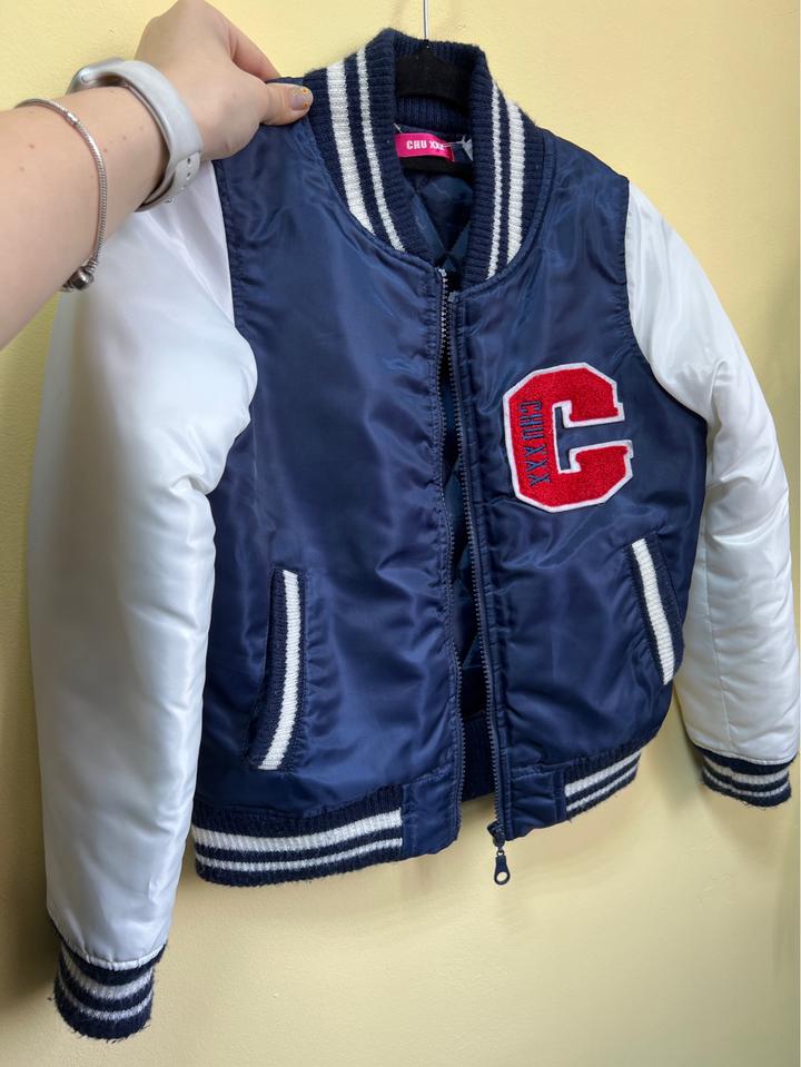 Бомбер теплый