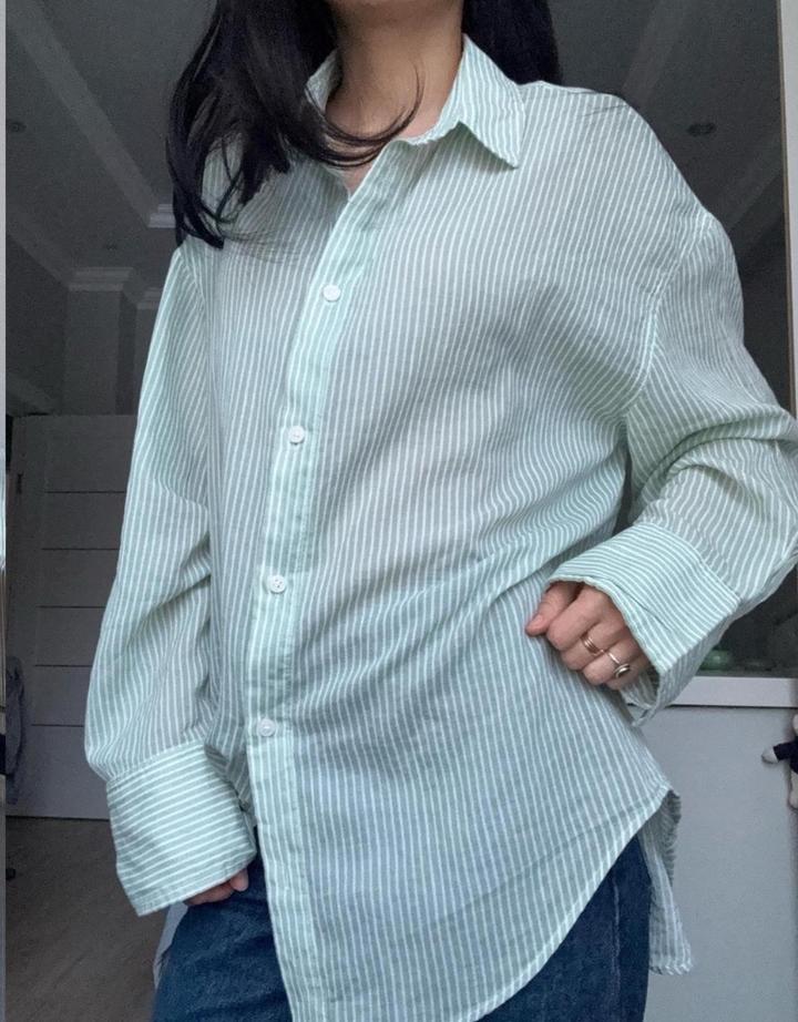 Рубашка оверсайз