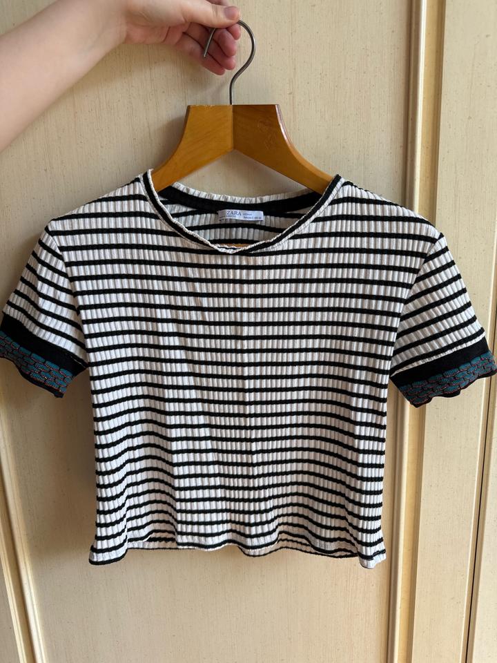 Топ в полоску Zara