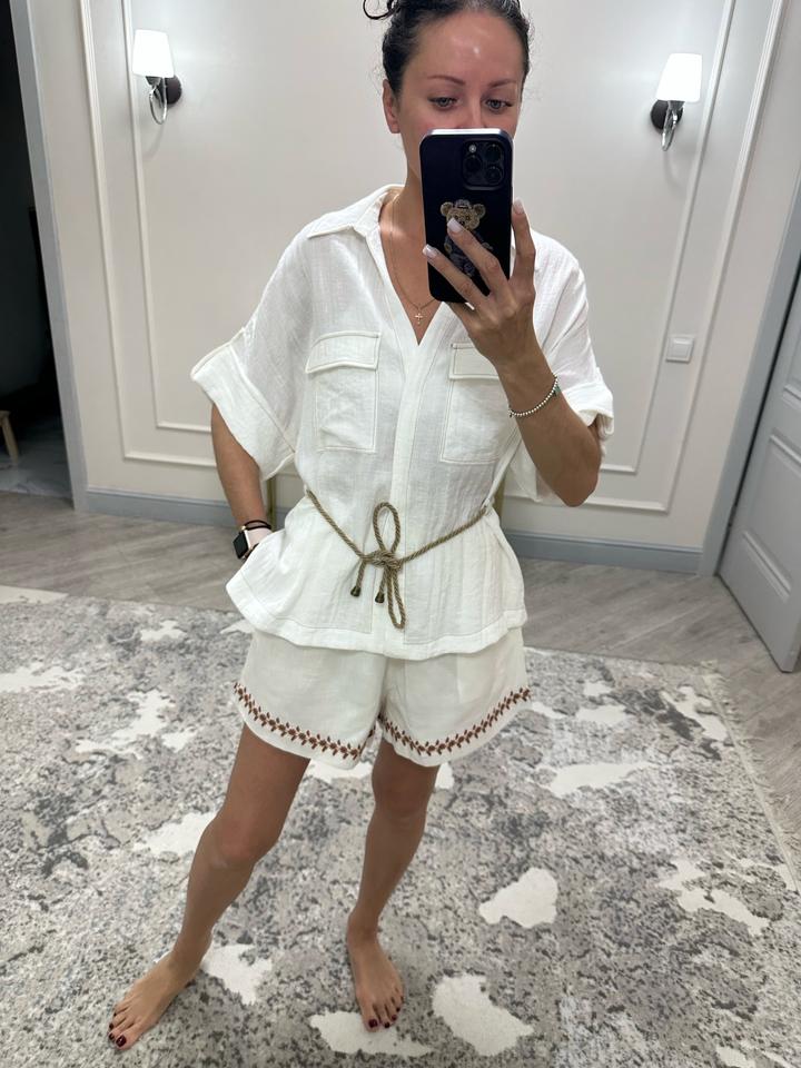 Рубашка сафари Zara