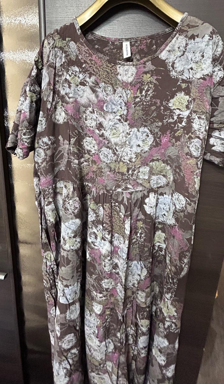 Штапельное платье Италия