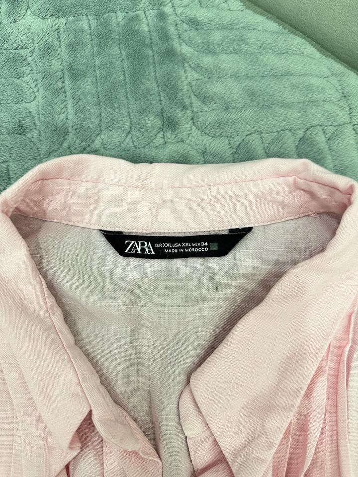 Платье рубашка zara