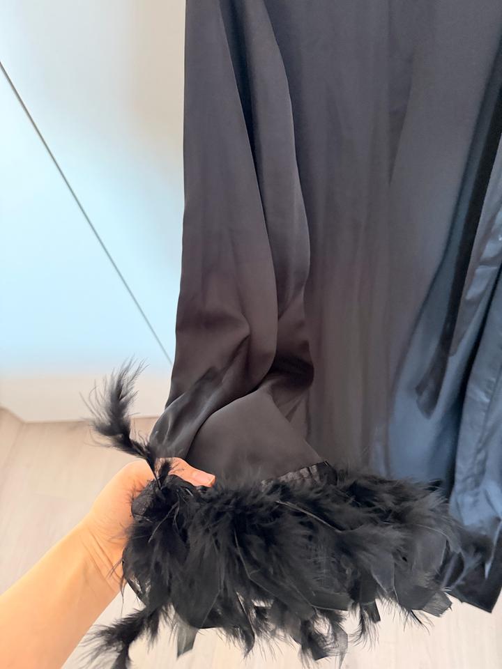 Халат домашний с перьями