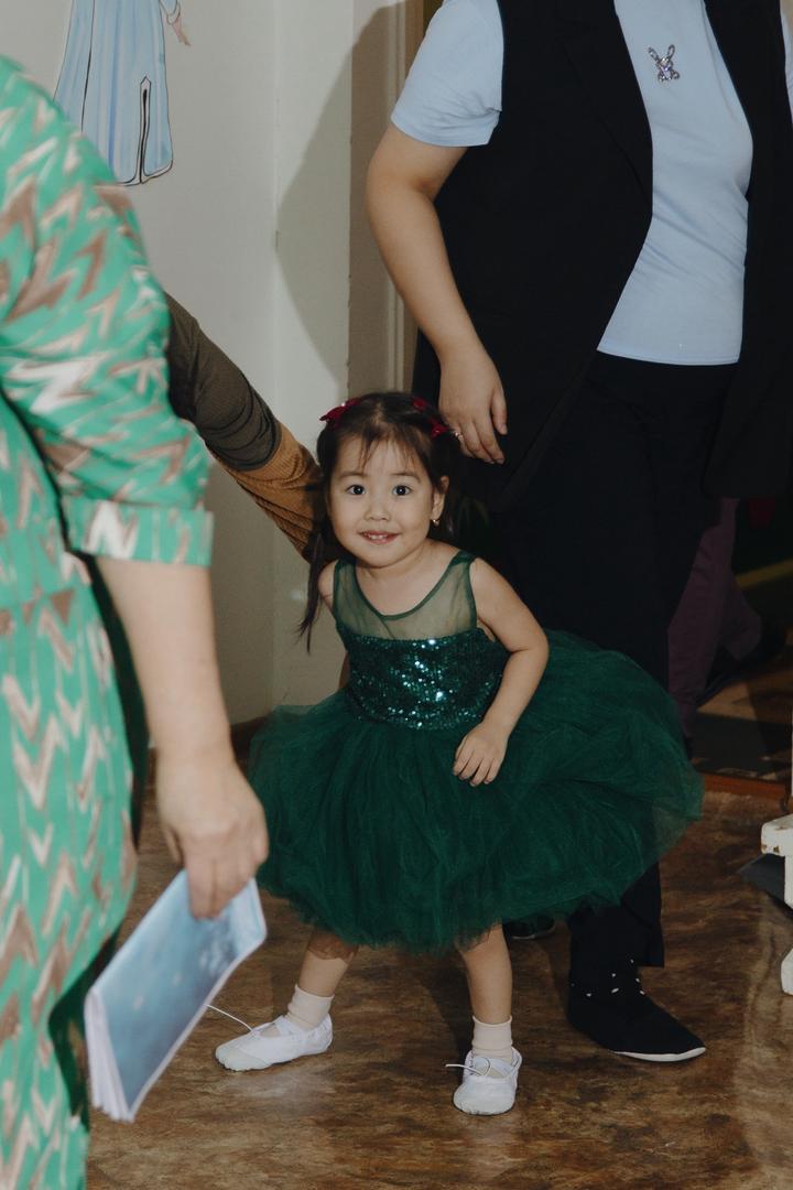 Зеленое платье (елочка)