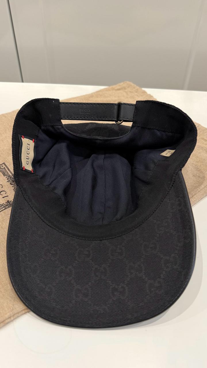 Чёрная кепка Gucci GG baseball