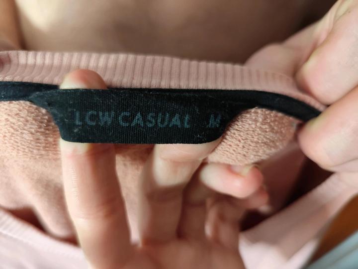 Свитшот пыльно-розовый с 3D надписью