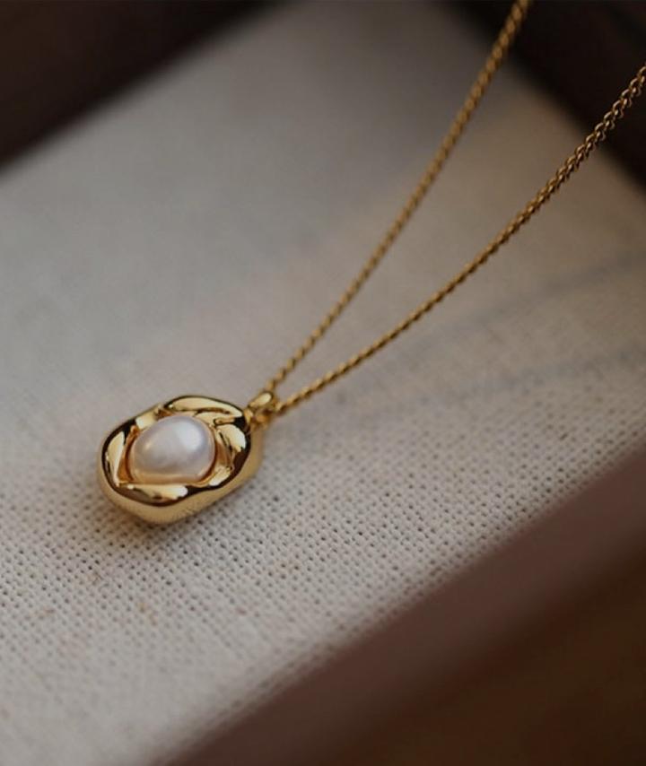 Элегантное подвесное колье цепочка на шею