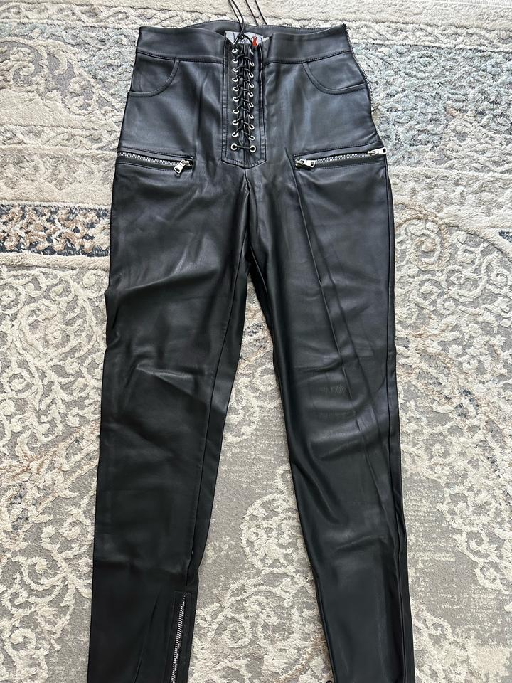 Кожаные брюки