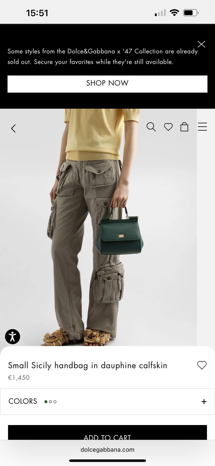 Dolce Gabbana Sicily mini