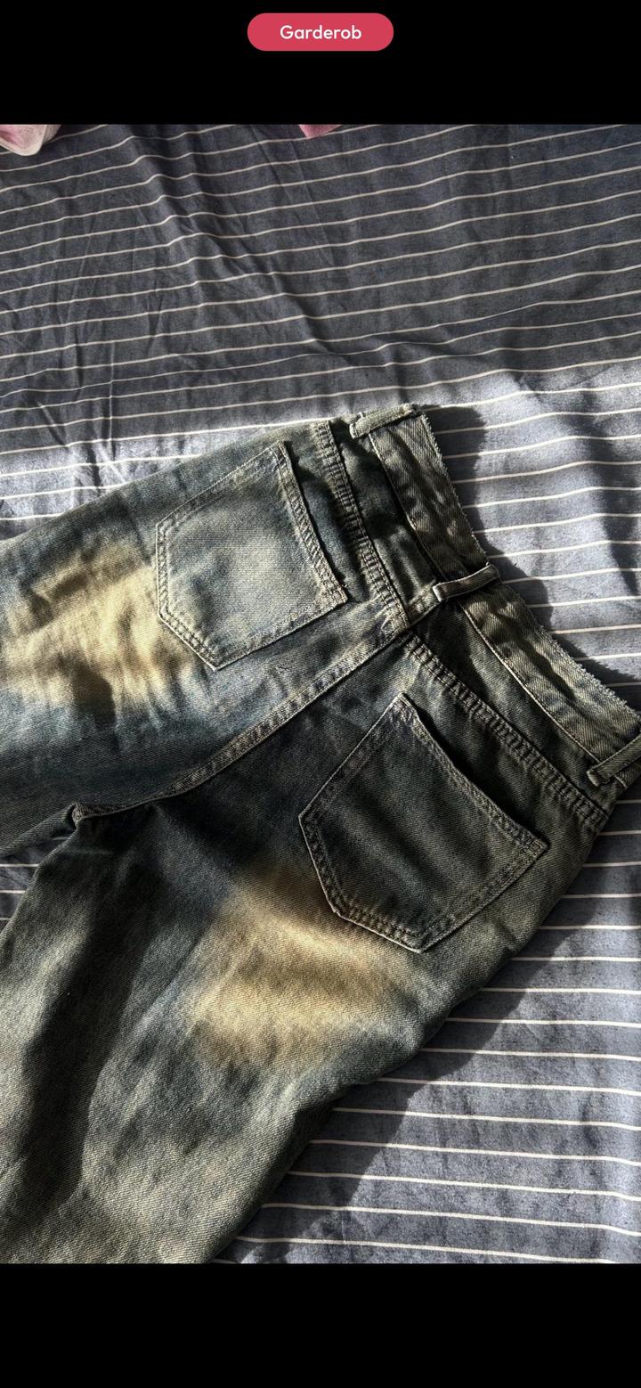 джинсы в винтажном стиле