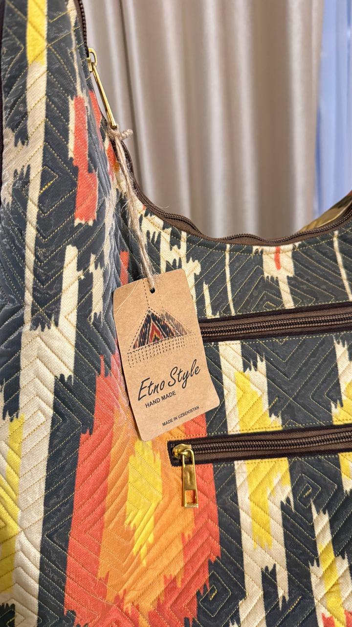 Сумка из узбекского шелка
