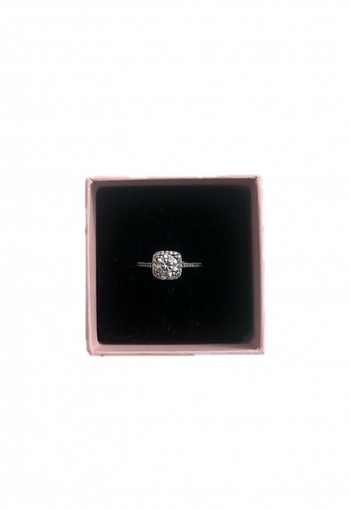 Серебряное кольцо размер 16