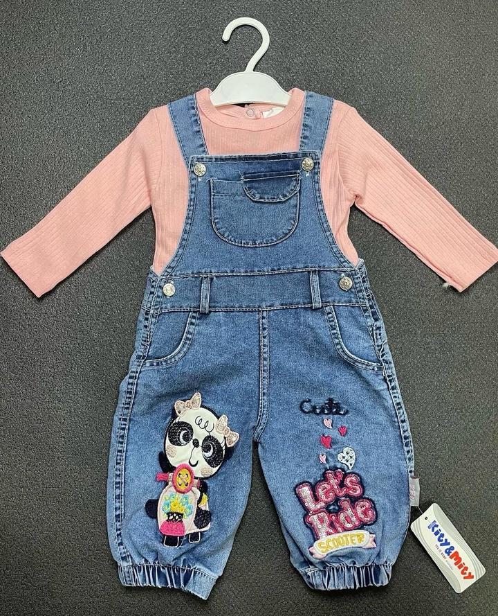 Джинсовая двойка для девочки