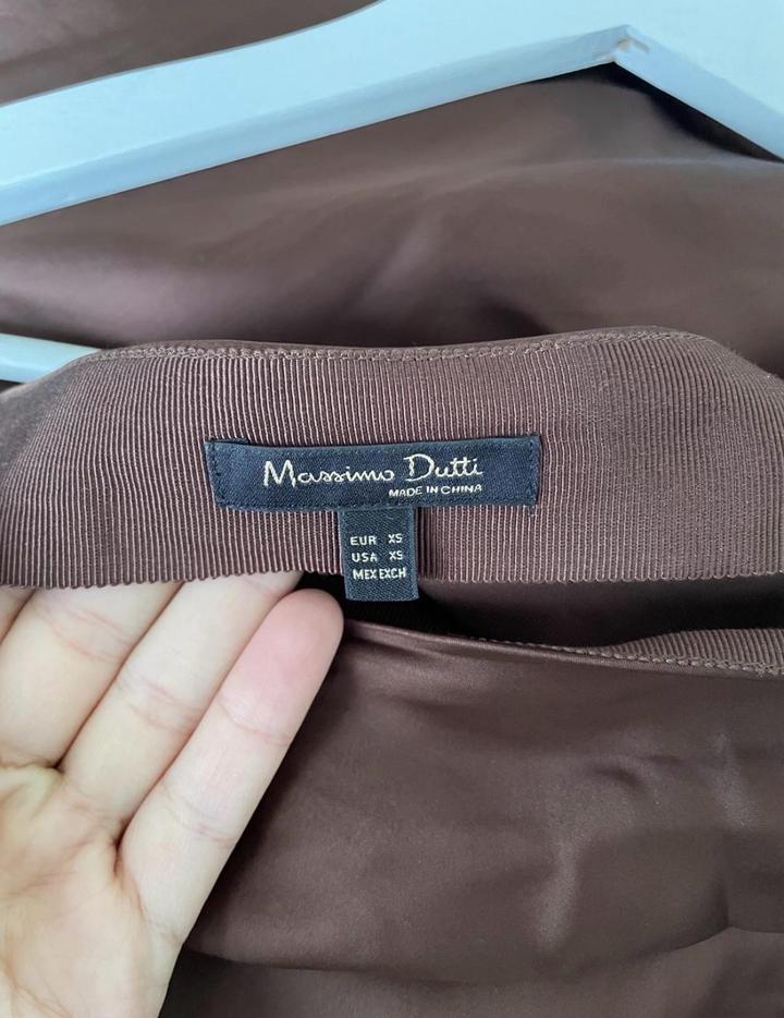 Юбка атласная massimo dutti