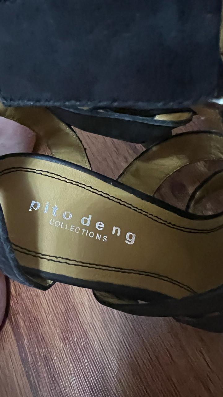 Кожаные босоножки, новые 36 р , Pito deng collection