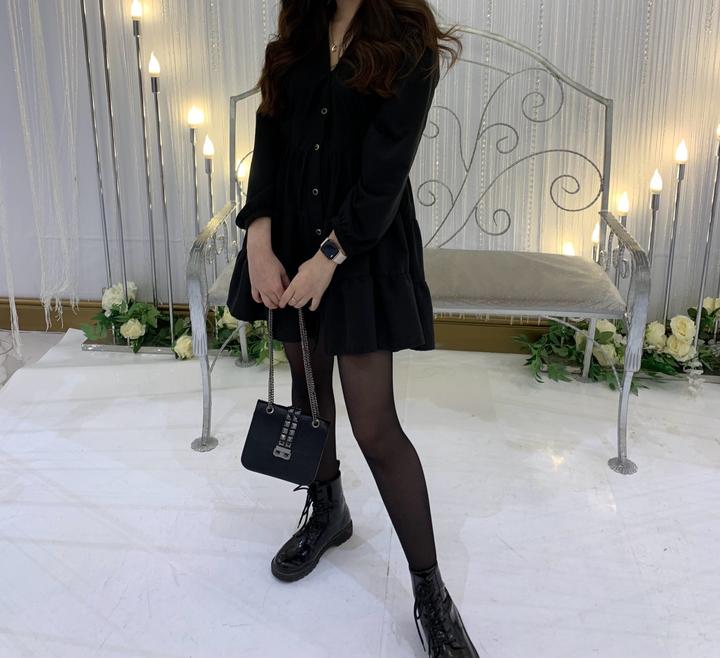 Черное платье Zara