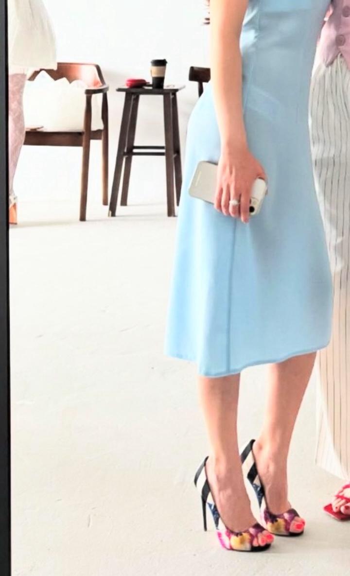 Стильные туфли на высоком каблуке