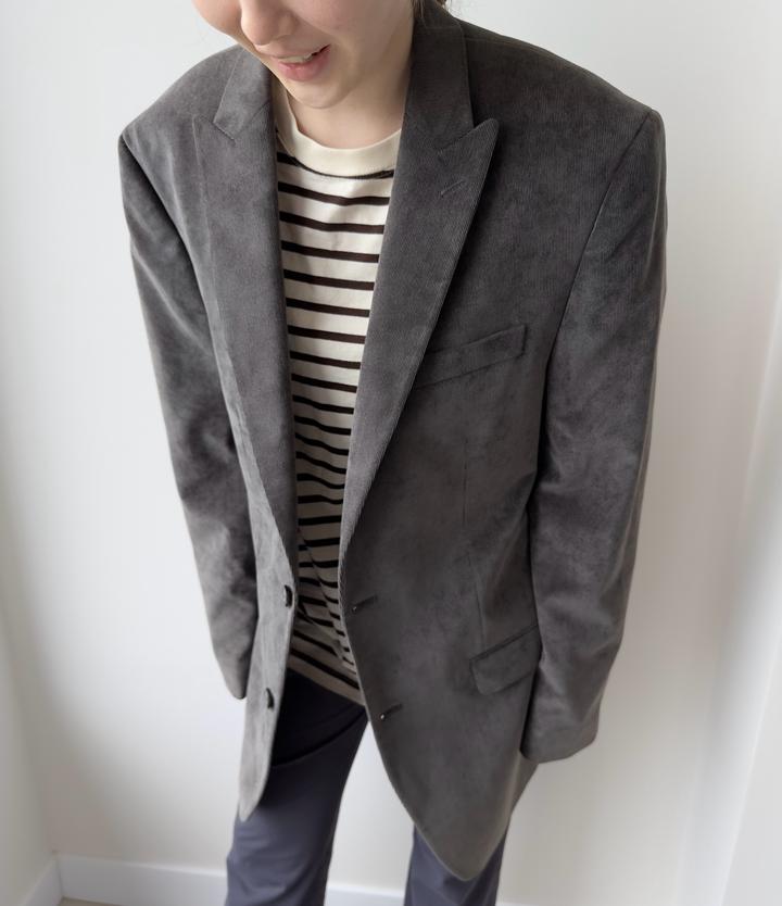 Calvin Klein серый пиджак