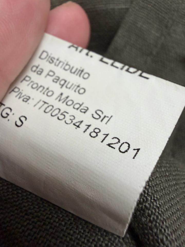 Льняная блуза Италия