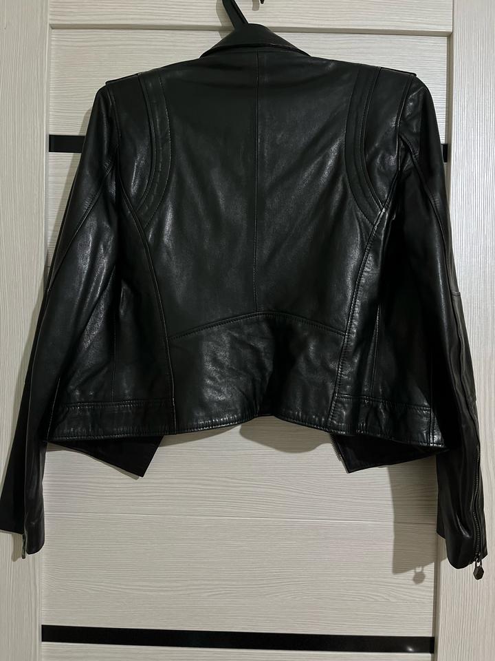 Куртка кожаная