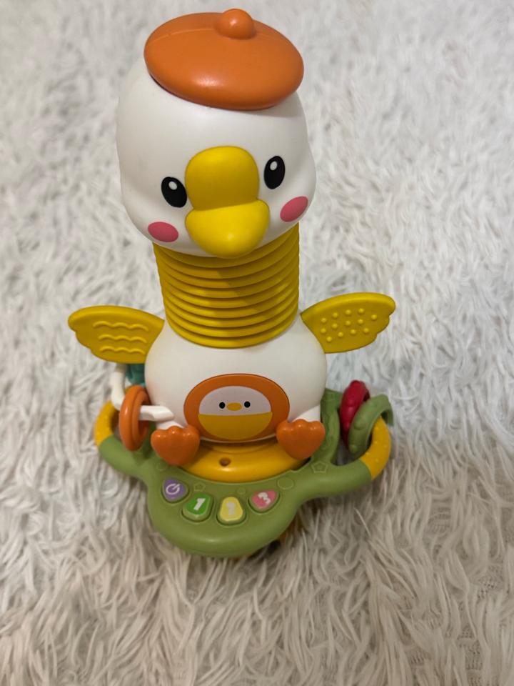 Развивающая игрушка гусь до года