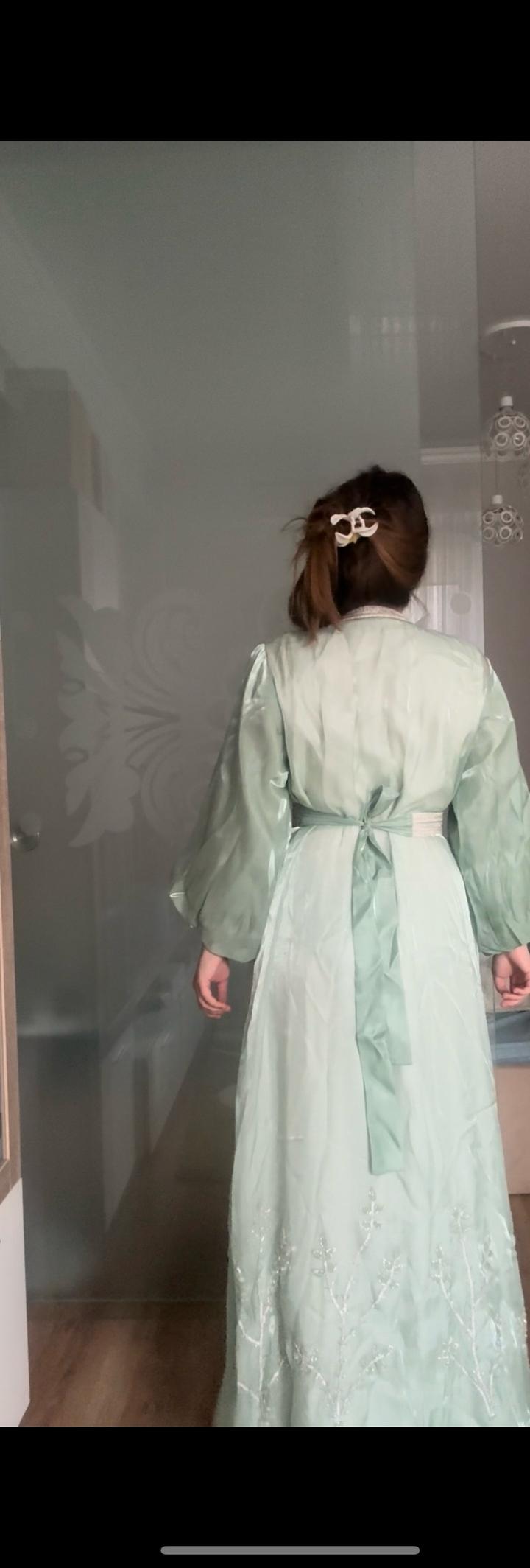 Платье марокканское с вышивкой