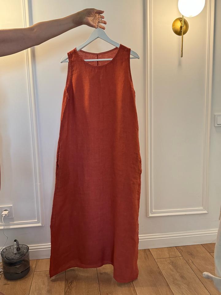 Итальянское Платье из льна