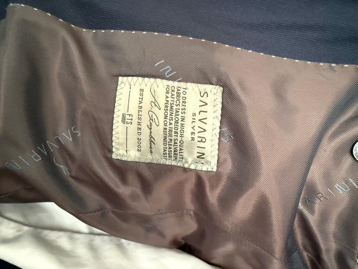 Мужской костюм тройка(жилет) в темно синем цвете