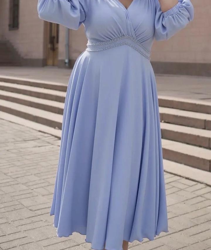 Платье с завышенной талией