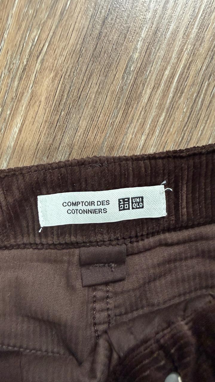 брюки вельветовые Uniqlo