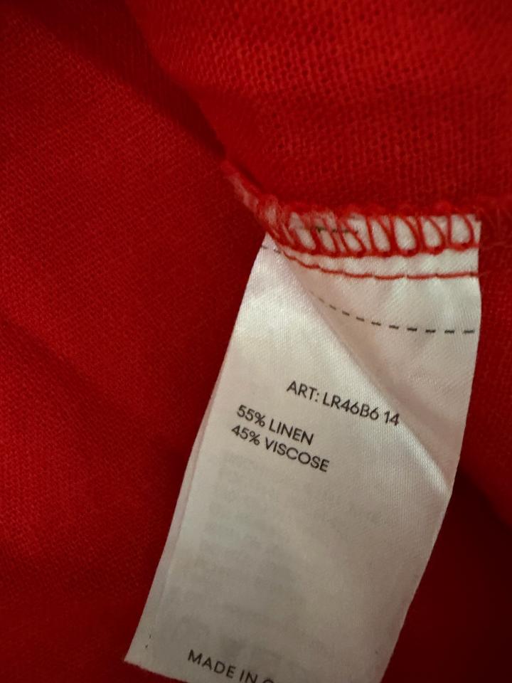 Красный сарафан Ostin