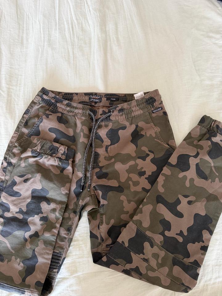 Мужские брюки карго милитари