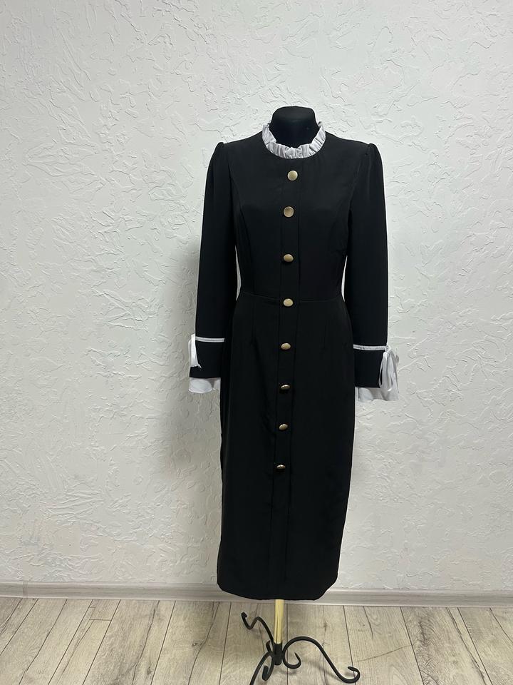 черное платье Zara