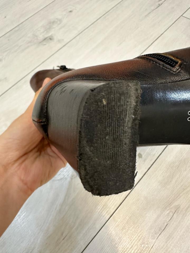 Ботильоны кожа натуральная винтаж