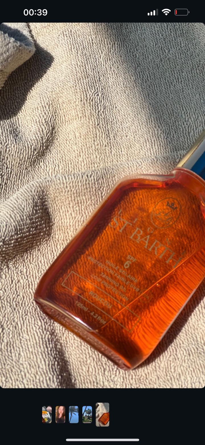 Продам масло для загара st Barth