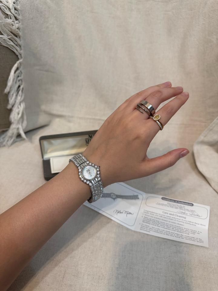 Винтажные часы Nolan Miller с кристаллами