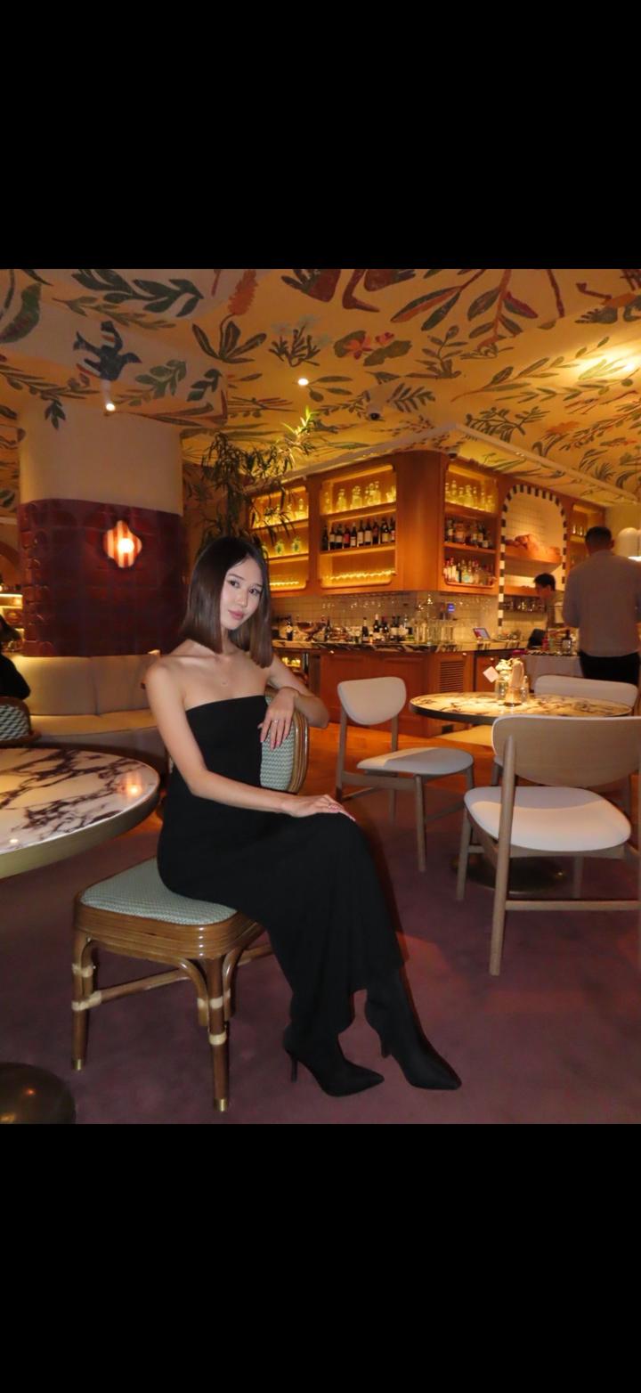 Черное платье. Размер с