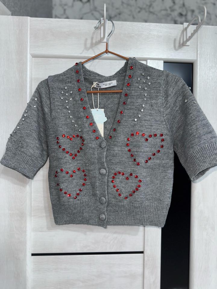 Новый укороченный кардиган