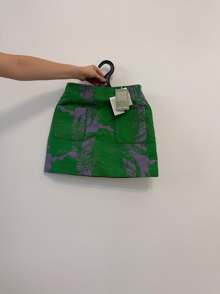 💚💜 Куртка пиджак и юбка Коллаборация H&M x Iris Apfel