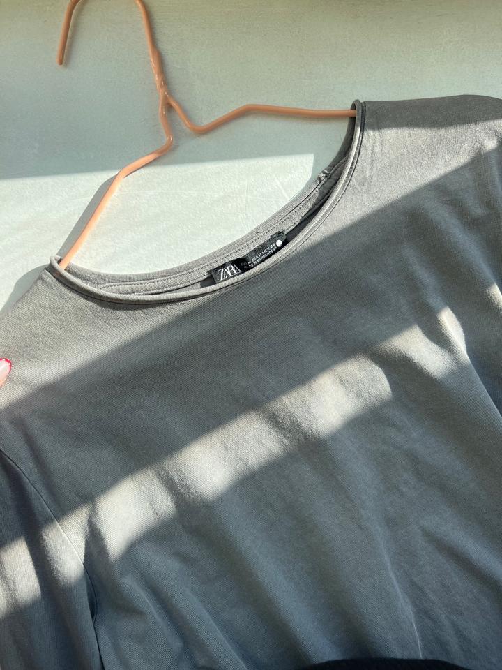 Базовый лонгслив Zara