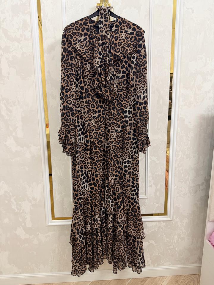 Платье тигровое