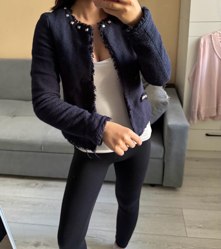 Твидовый пиджак Tom Tailor