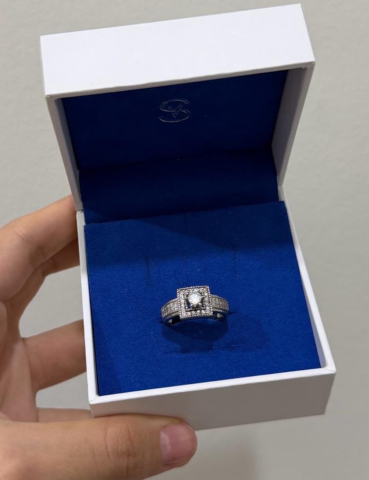 Кольцо из серебра