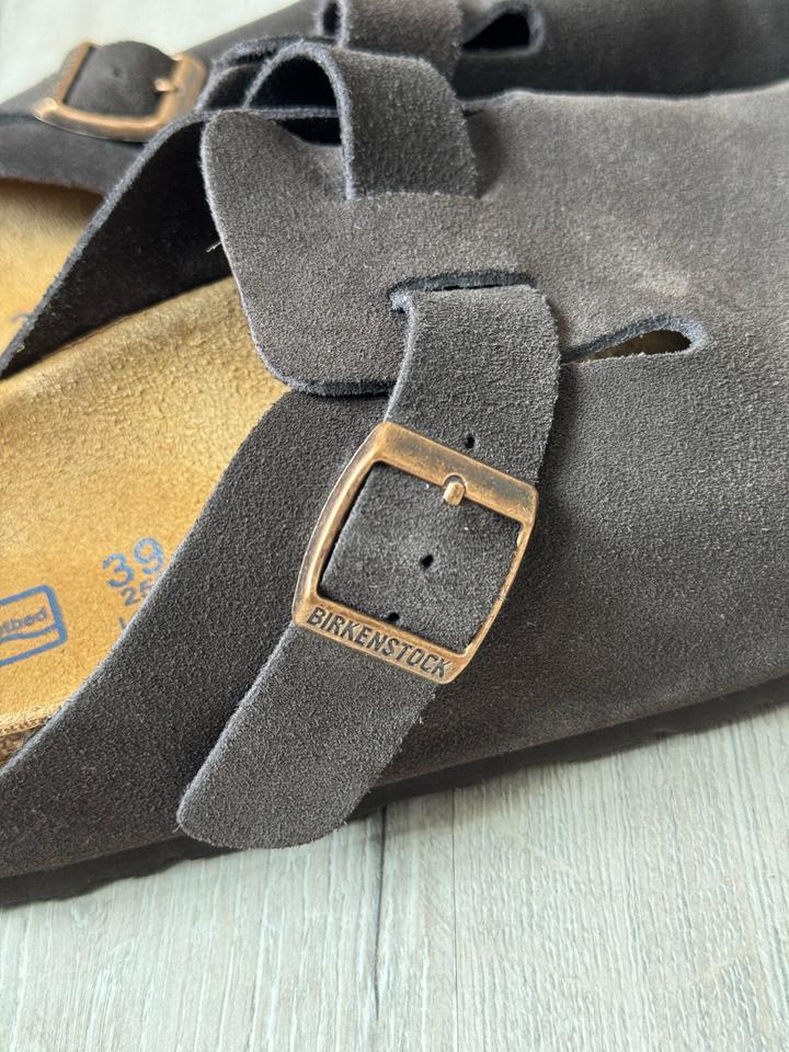 Тапочки биркеншток Birkenstock Boston (копия)