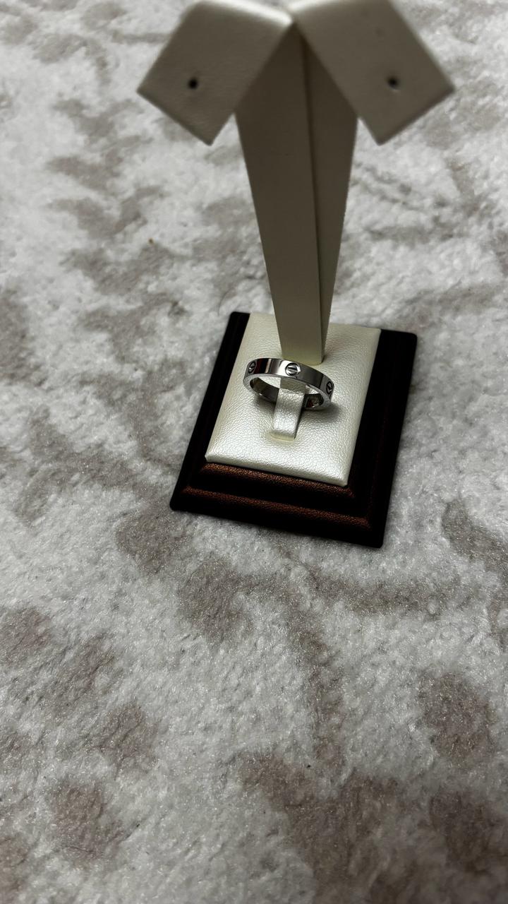 Cartier кольцо из титана размер 18